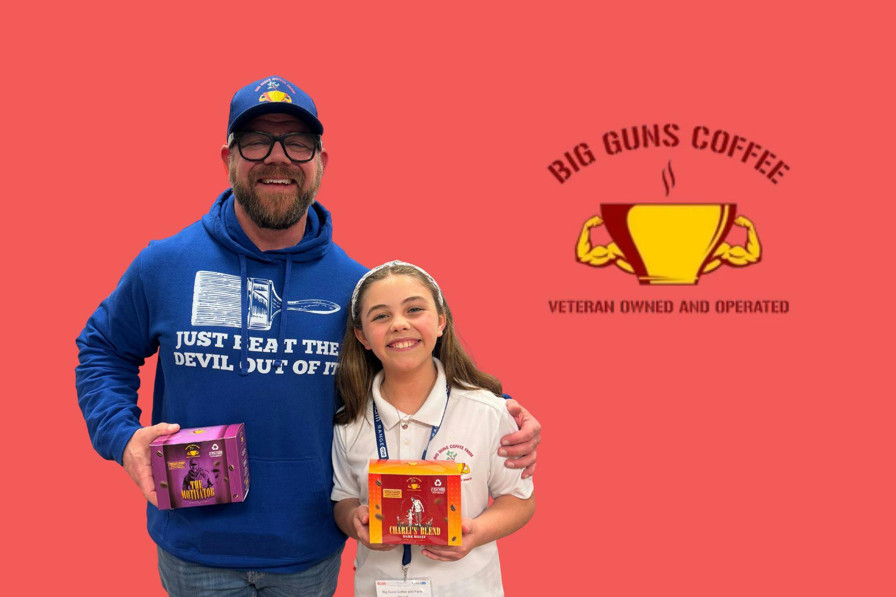Big Guns Coffee CEO Charli Johnson Lands Retail Deals at 10 Years Old!