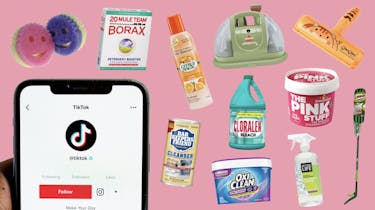 Tiktok cleaning trends and products