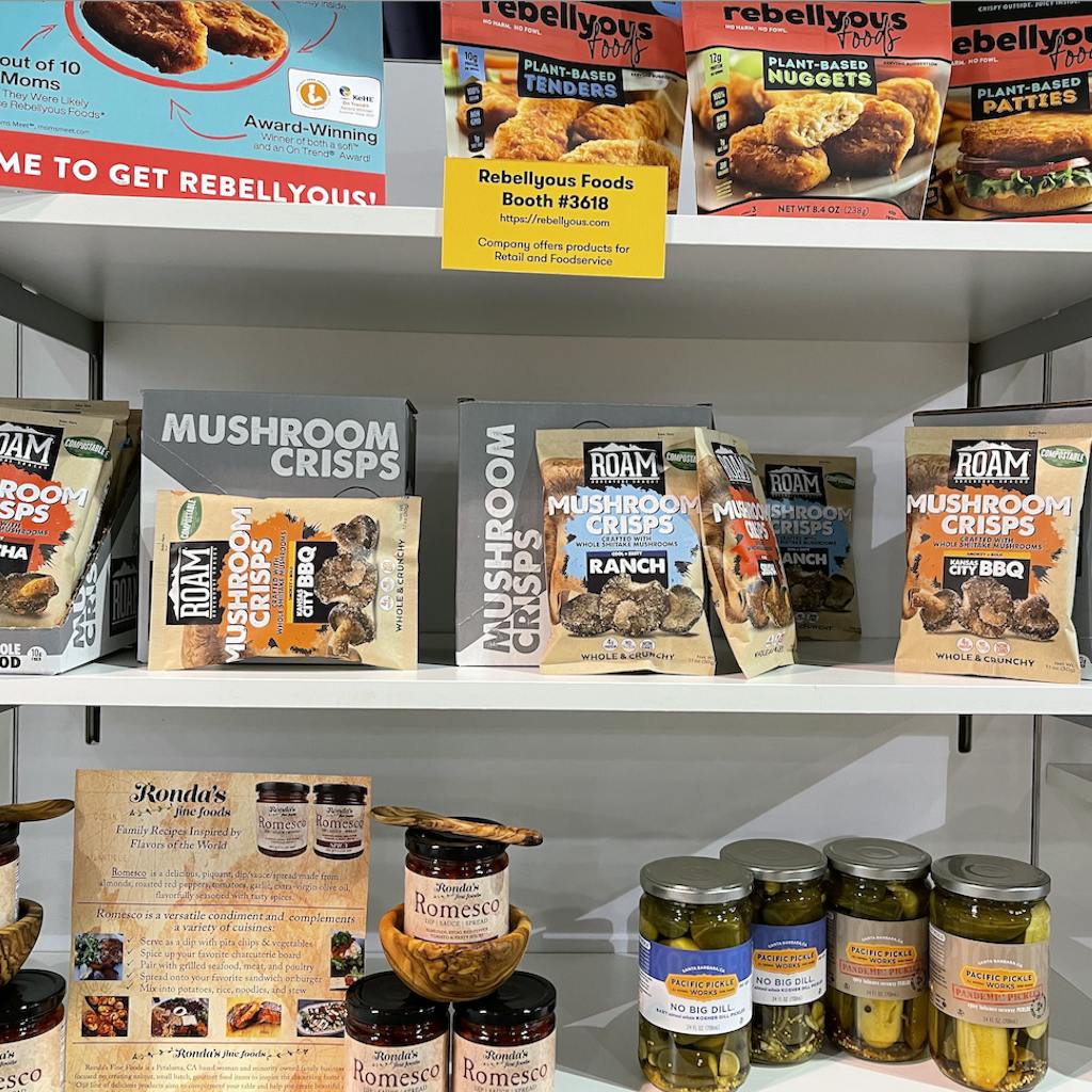 Mushroom products spotted at the show