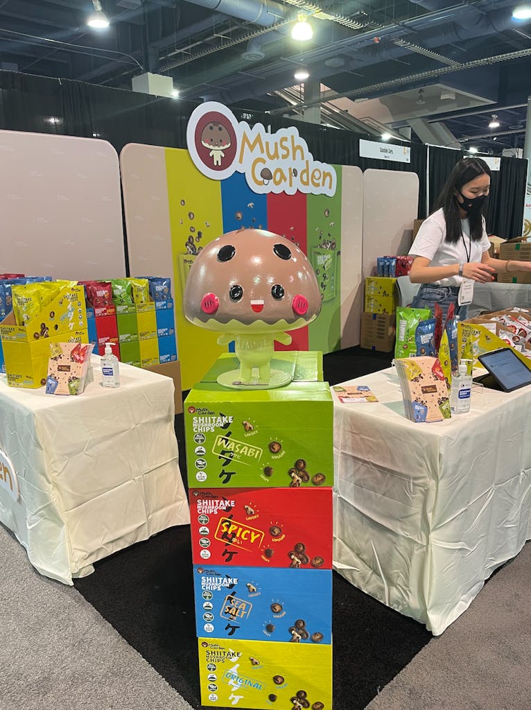 Mushroom products spotted at the show
