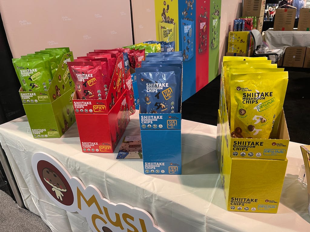Mushroom products spotted at the show
