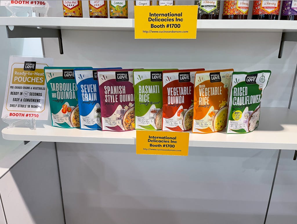 Ready-to-heat products spotted at the show