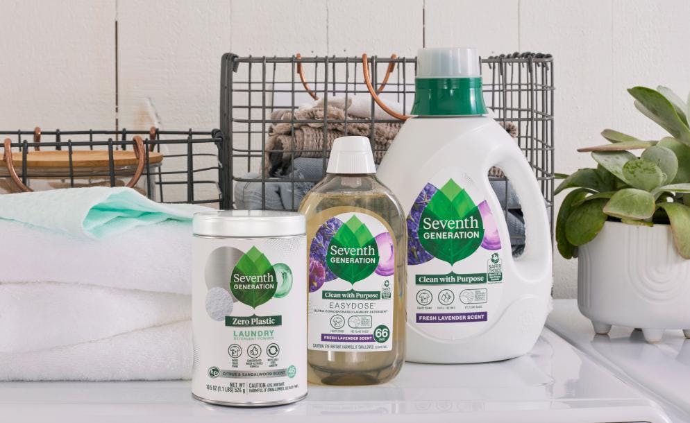 Seventh Generation cleaning products