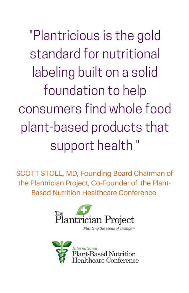 Plantricious supports health