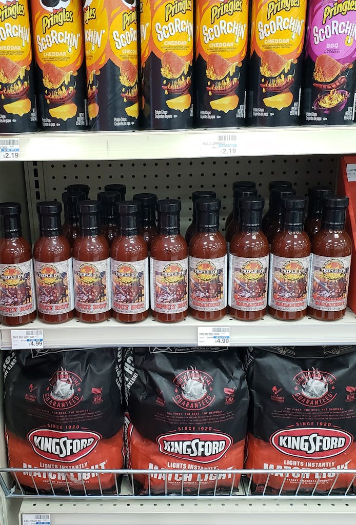 Triple D's BBQ on the Shelf