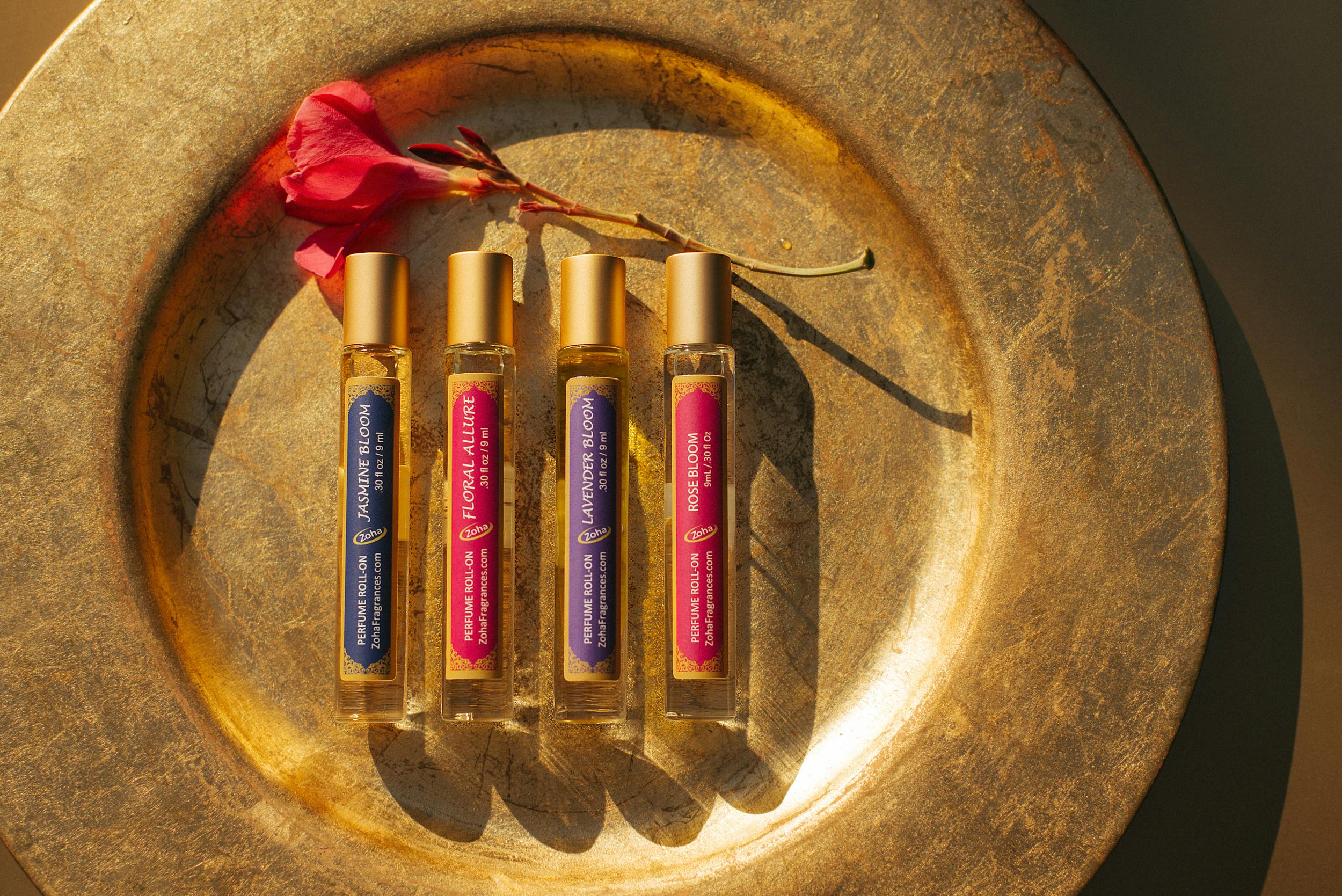 Zoha Fragrances bottles