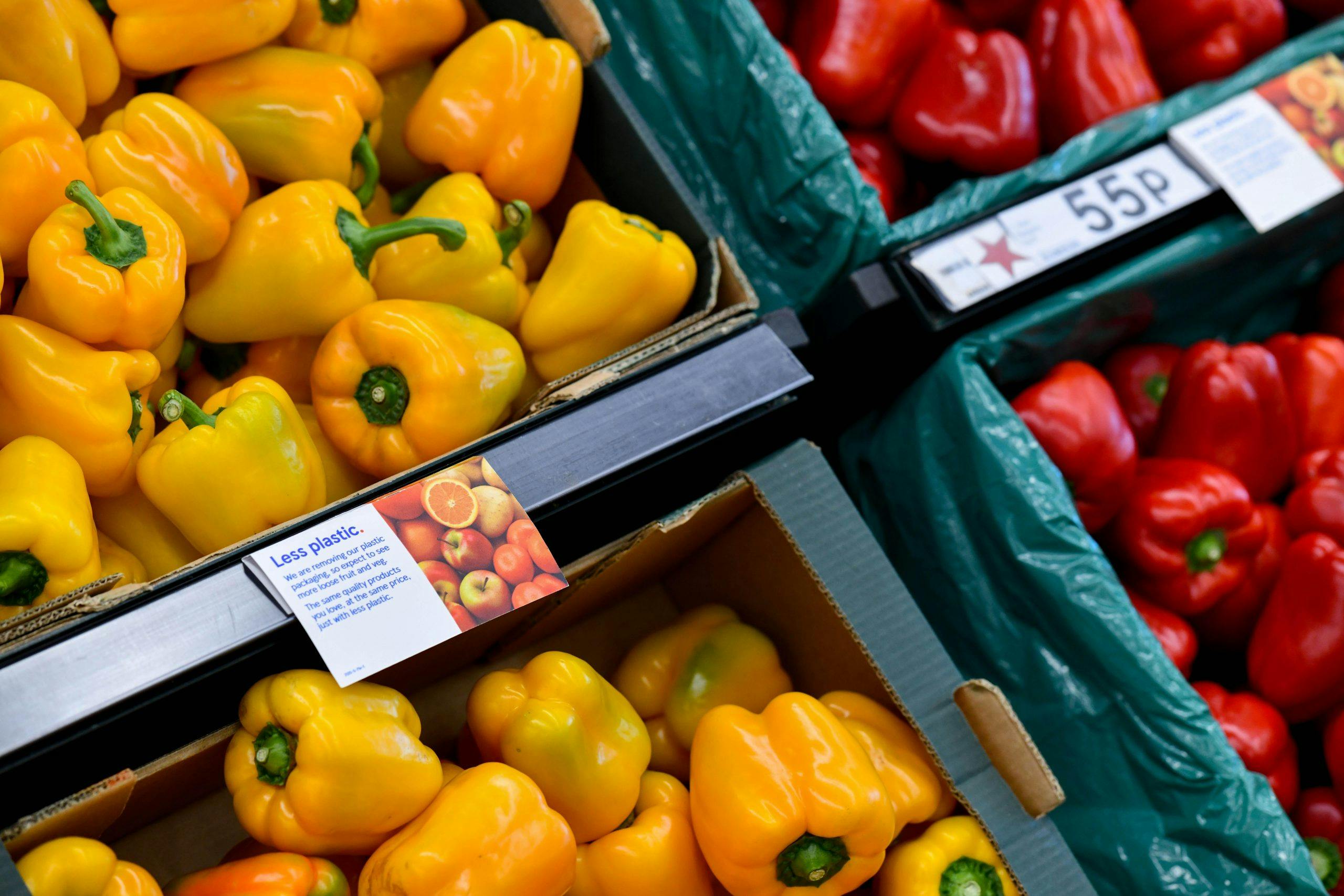 Tesco Reduces Plastic for Produce